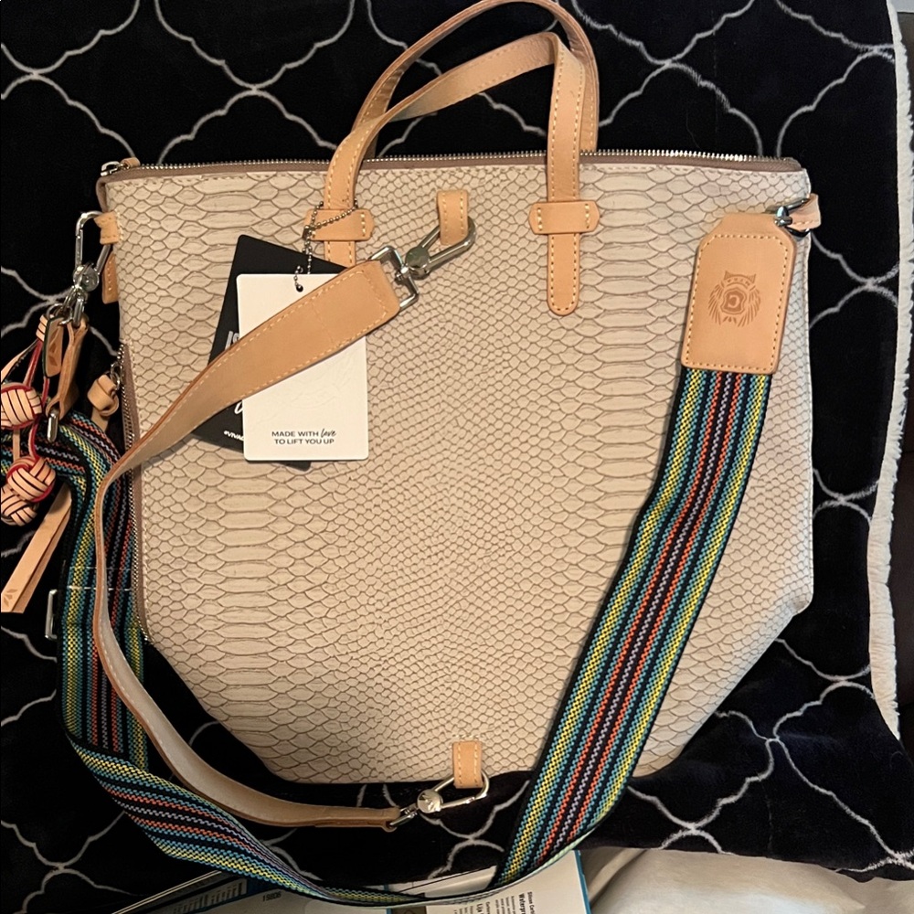 Consuela Thunderbird Crema Tote